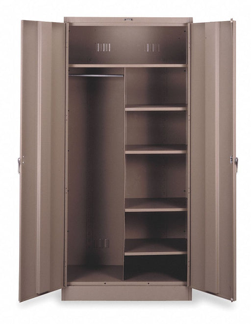 Storage Cabinet 78 x36 x24 Sand 5Shlv
