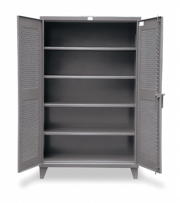 Strg Cab 78 x36 x24 DrkGry 4Shlv