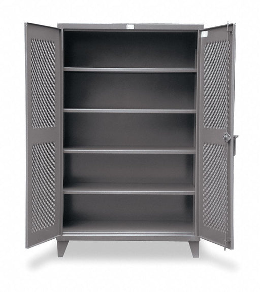 Strg Cab 78 x48 x24 DrkGry 4Shlv