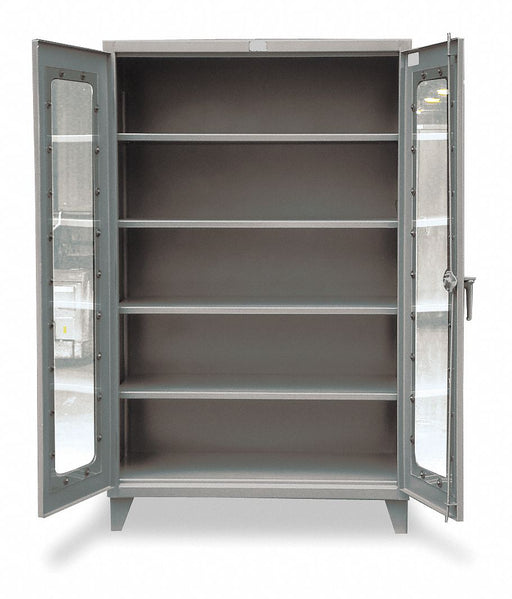 Strg Cab 78 x60 x24 DrkGry 4Shlv