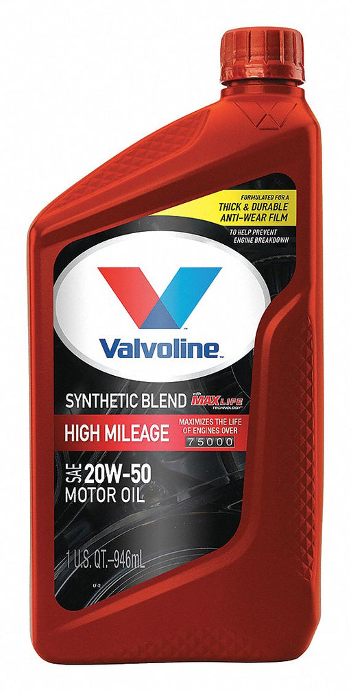 Engine Oil 20W-50 Synthetic Blend 1qt