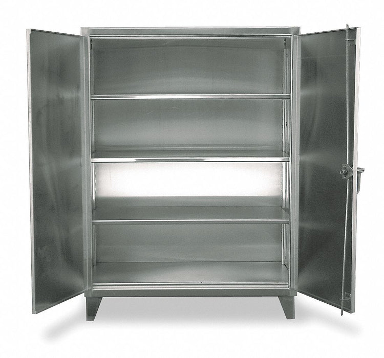 Strg Cab 66 x36 x24 Silver 3Shlv