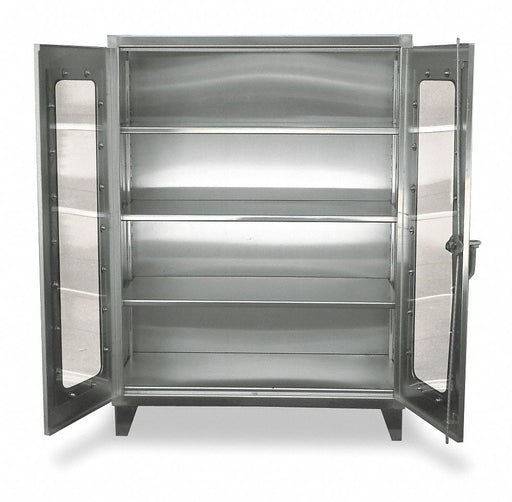 Strg Cab 66 x48 x24 Silver 3Shlv