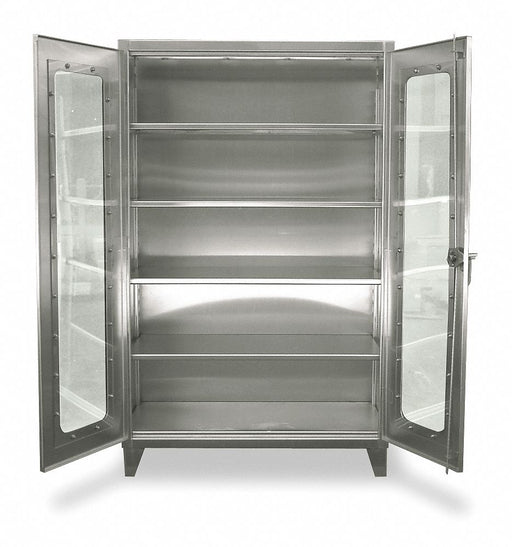 Strg Cab 78 x60 x24 Silver 4Shlv