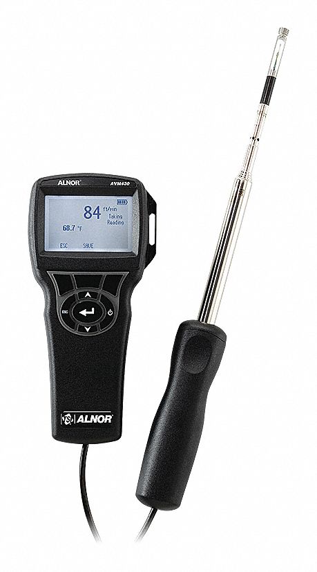 Anemometer 0 to 6 000fpm 0 to 200F