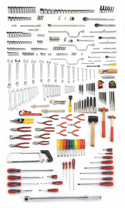 Master Tool Set Techncian SAE 334-Pieces