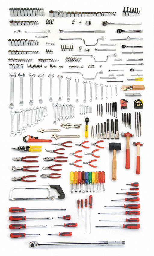 Master Tool Set Techncian SAE 334-Pieces