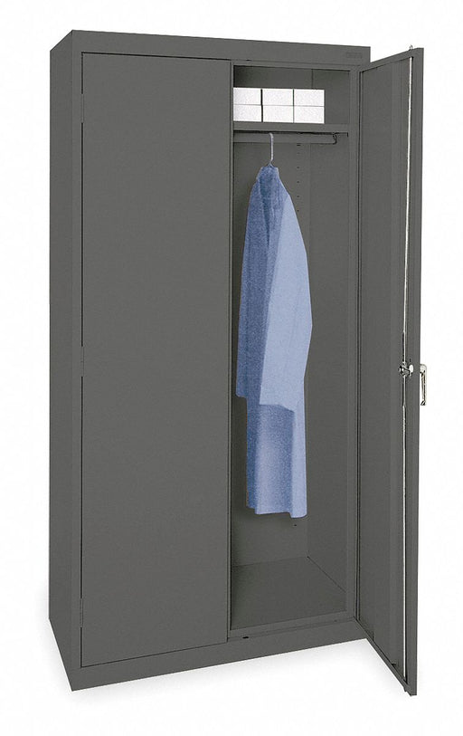 Storage Cabinet 72 x36 x18 Gray 1Shlv