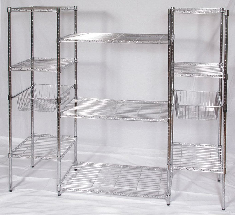 Wire Shlv Unit Cap 300 lb 18inx63inx68in