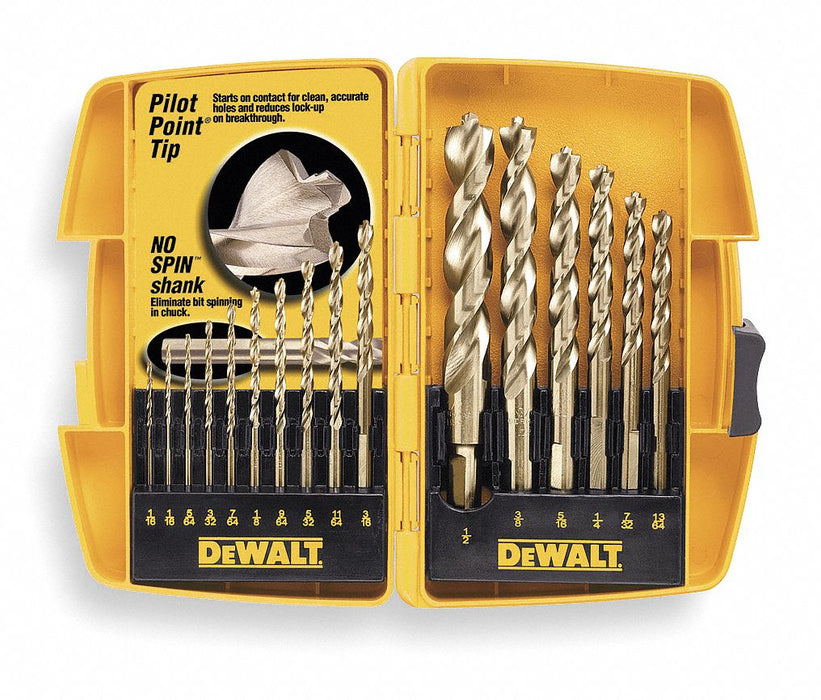 Jobber Length Drill Set 16pc HSS