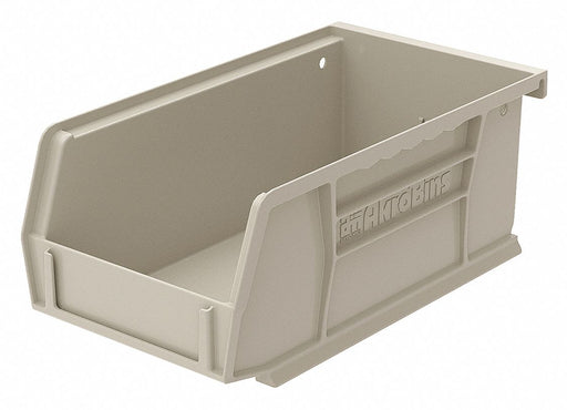 F8647 Hang and Stack Bin Stone Plastic 3 in