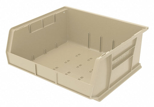 F8696 HangandStackBin 14.75inL 16.5inW Plastic