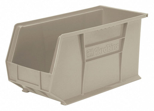 F8694 HangandStackBin 18inL 8.25inW Plastic