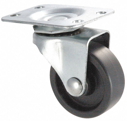 Plate Caster Swivel Polyolefin 4 13/16 H