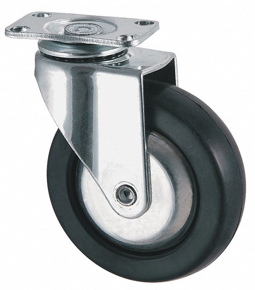 Plate Caster Swivel Polyolefin 4 13/16 H