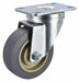 Plate Caster Swivel Rubber 4 11/16 H