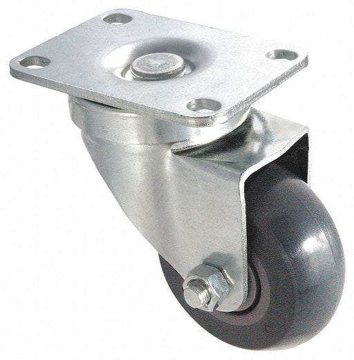 PlateCaster Swivel Polyurethane 5 3/16 H