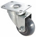 PlateCaster Swivel Polyurethane 5 3/16 H