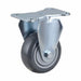 Plate Caster Rigid Polyurethane 4 1/4 H