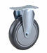 Plate Caster Rigid Polyurethane 6 3/16 H