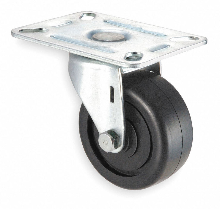 Plate Caster Swivel Polyolefin 3 3/4 H