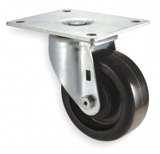 Plate Caster Swivel Phenolic 5 1/8 H