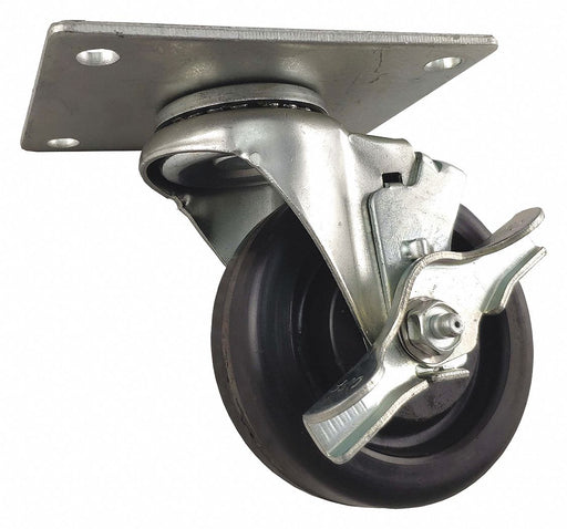 Plate Caster Swivel Phenolic 5 1/8 H