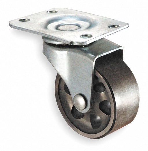 Plate Caster Swivel Iron 2 11/16 H