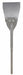 Chisel Bit Flat 6in