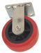 Plate Caster Rigid Polyurethane 9 1/2 H