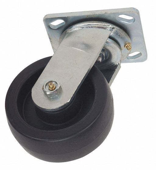 Plate Caster Swivel Polyolefin 9 1/2 H