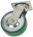 Plate Caster Swivel Polyurethane 9 1/2 H