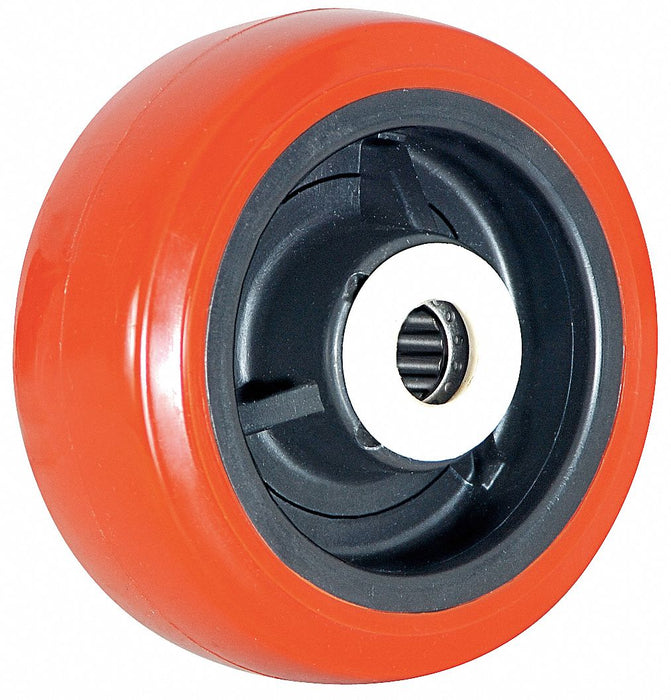 Caster Wheel 8 dia 900 lb Red