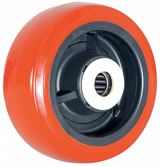 Caster Wheel 5 dia 750 lb Red