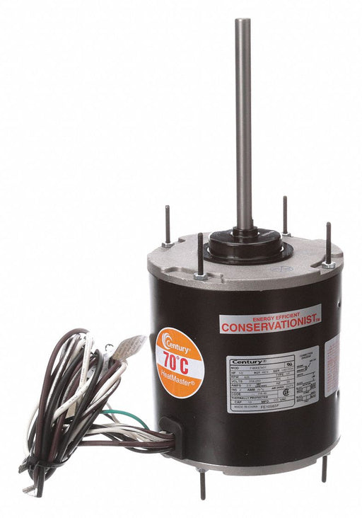 Condenser Fan Motor 1/2 HP 825 rpm 60 Hz
