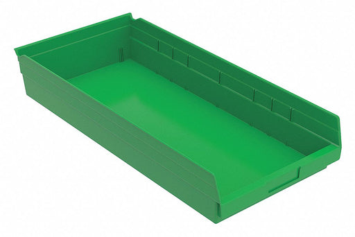 F8909 ShelfBin 23.625inL 11.125inW Plastic