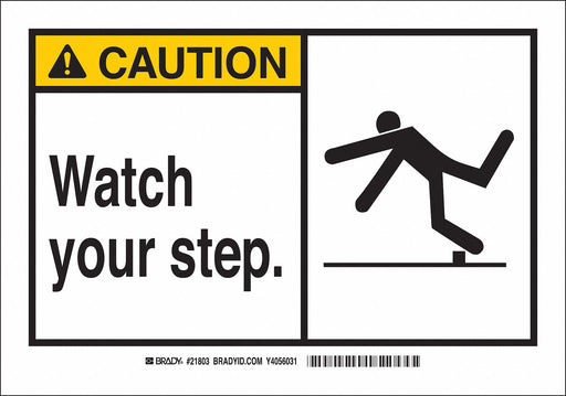 Sign 3 1/2 inx5 in Polyester