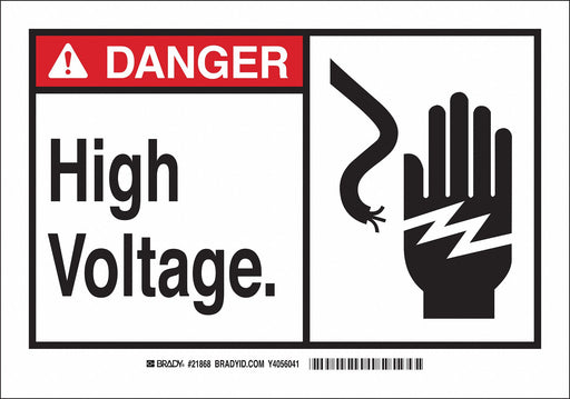 Label 3 1/2 inx5 in Polyester