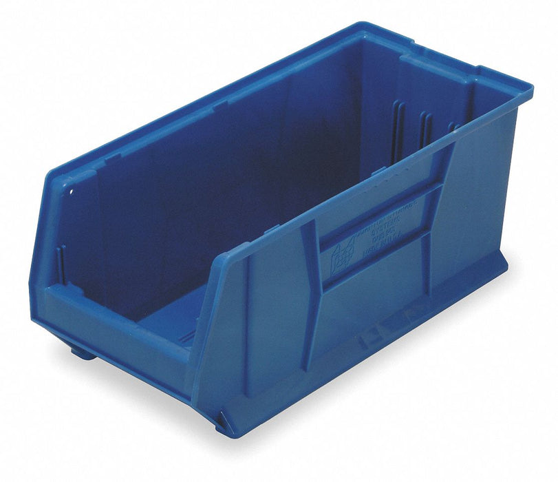 E4544 Bin Blue Polypropylene 10 in