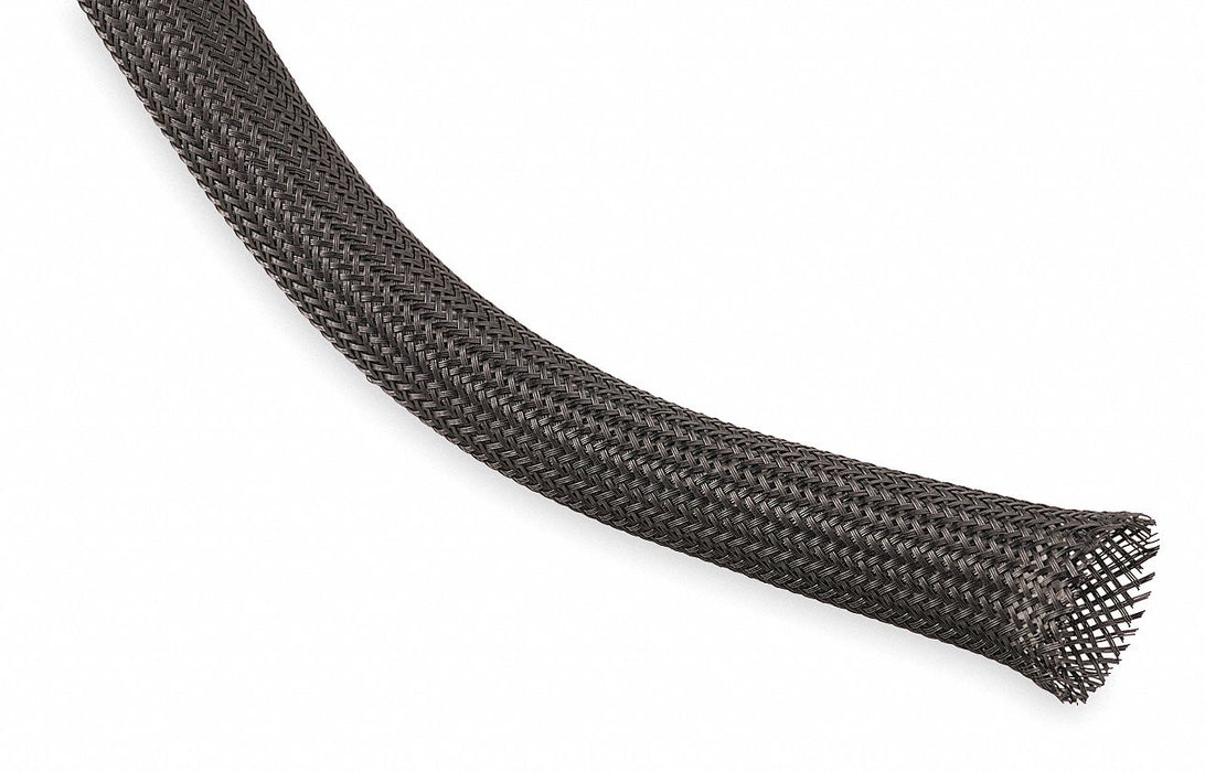Braided Sleeving 0.500 in 500 ft Black
