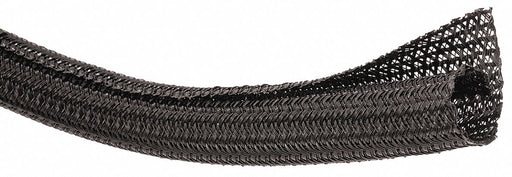 Braided Sleeving 0.250 in 100 ft Black