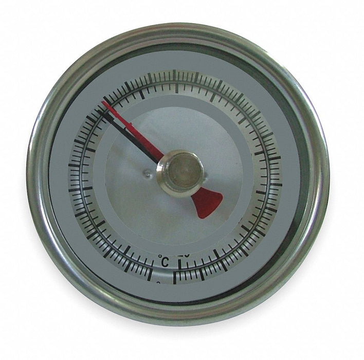 K3101 Bimetal Thermom 3 In Dial 150 to 750F