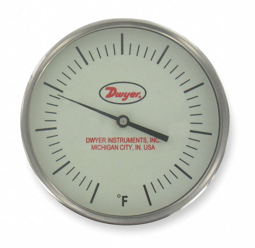K3124 Bimetal Thermom 5 In Dial 0 to 500F