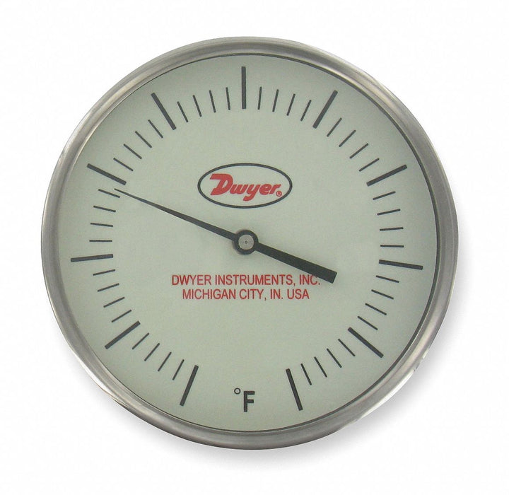 K3124 Bimetal Thermom 5 In Dial 0 to 500F