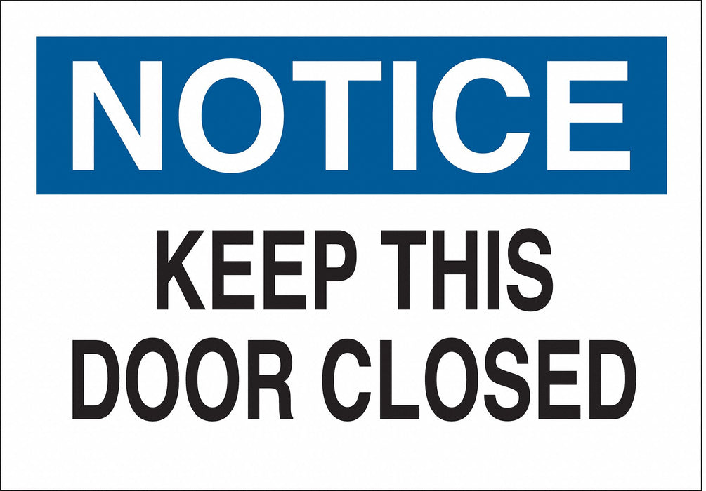 Sign 3 1/2 in x 5 in Polyester