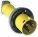 IEC Pin and Sleeve Plug 100 A Yellow 2Pl