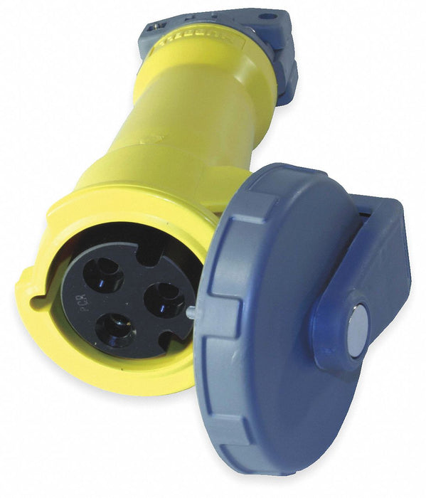 WT Pn Slv Connctr 30 A IEC Yellow 2Pl