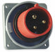 WT Pin and Sleeve Inlet Red 2P 3W 30 A