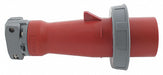 IEC Pin and Sleeve Plug 60 A Red 2Pl