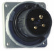 WT Pin and Sleeve Inlet Blk 3P 4W 100 A